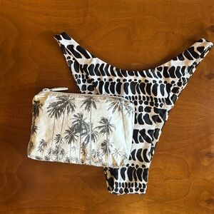 Aloha Collection Mini Pouch Palm Coconut Trees Wailua Ohana Shop Samudra Collab
